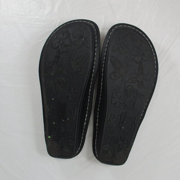 ALEGRIA Ven Black Sandals Size 38 - Picture 7 of 7